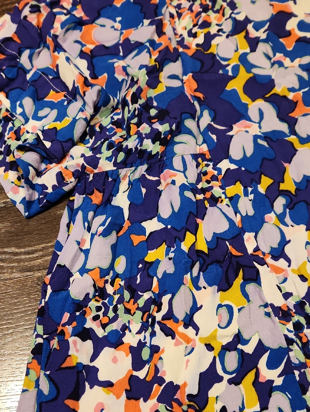 ❤️ ANTHROPOLOGIE MAEVE MILLA FLORAL TOP, MEDIUM - Picture 11 of 12